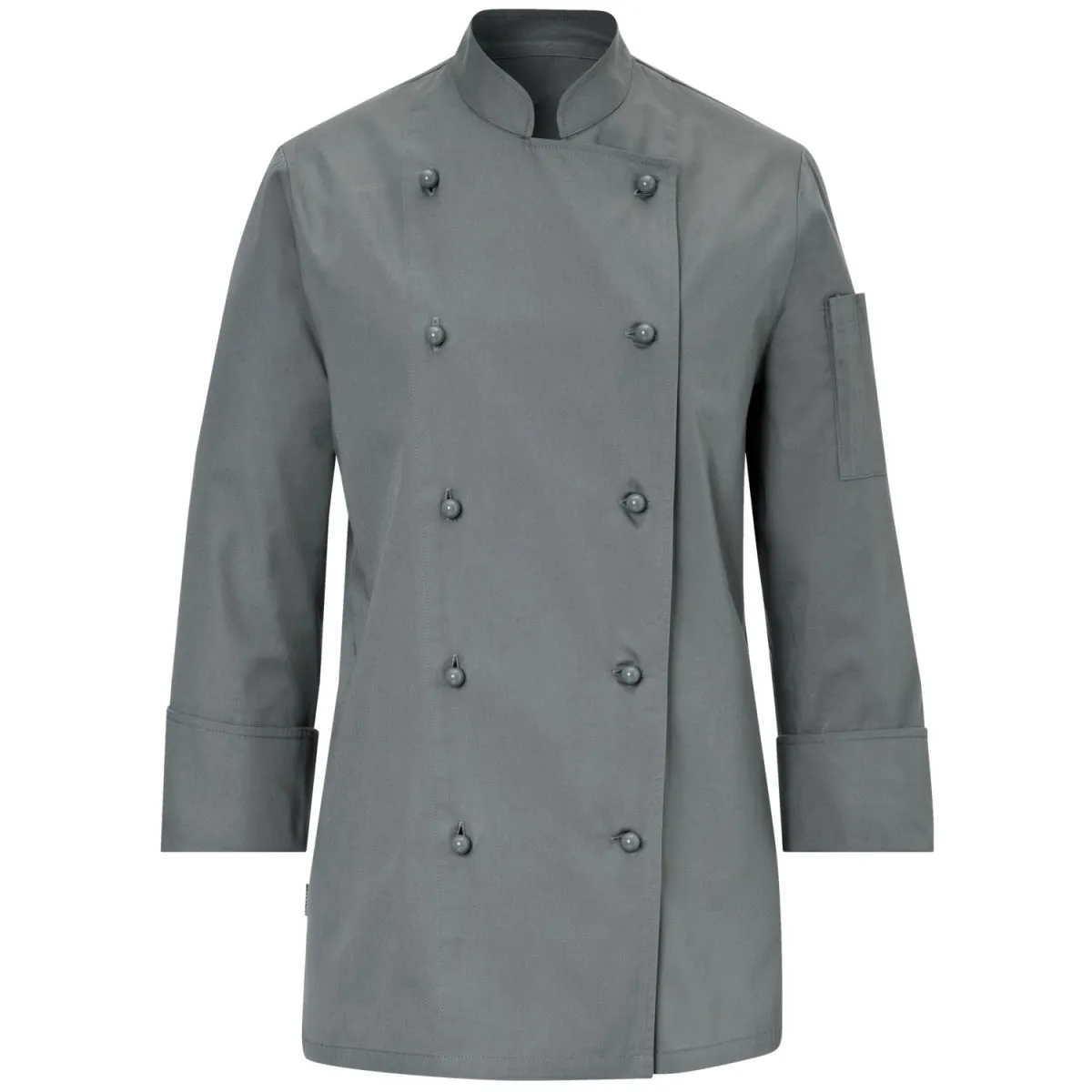PULSIVA Giacca da cuoca Milan maniche lunghe; Taglia 40; grigio - immagine 1
