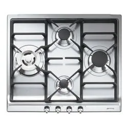 Piano cottura gas 4 zone CLASSICA SER60SGH3 Inox (60cm) - immagine 1
