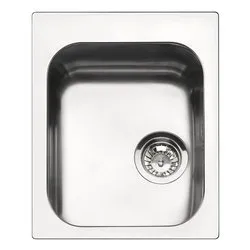 Lavello 1 vasca (42x50cm) ALBA Inox Spazzolato VS34 P3 - immagine 1