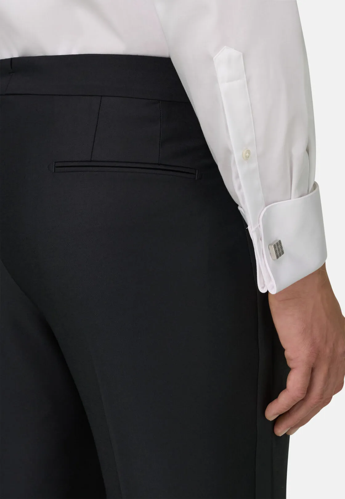 Boggi, Camicia In Raso Di Cotone Slim Fit, Donna, Bianco, Taglia: 40 - immagine 4