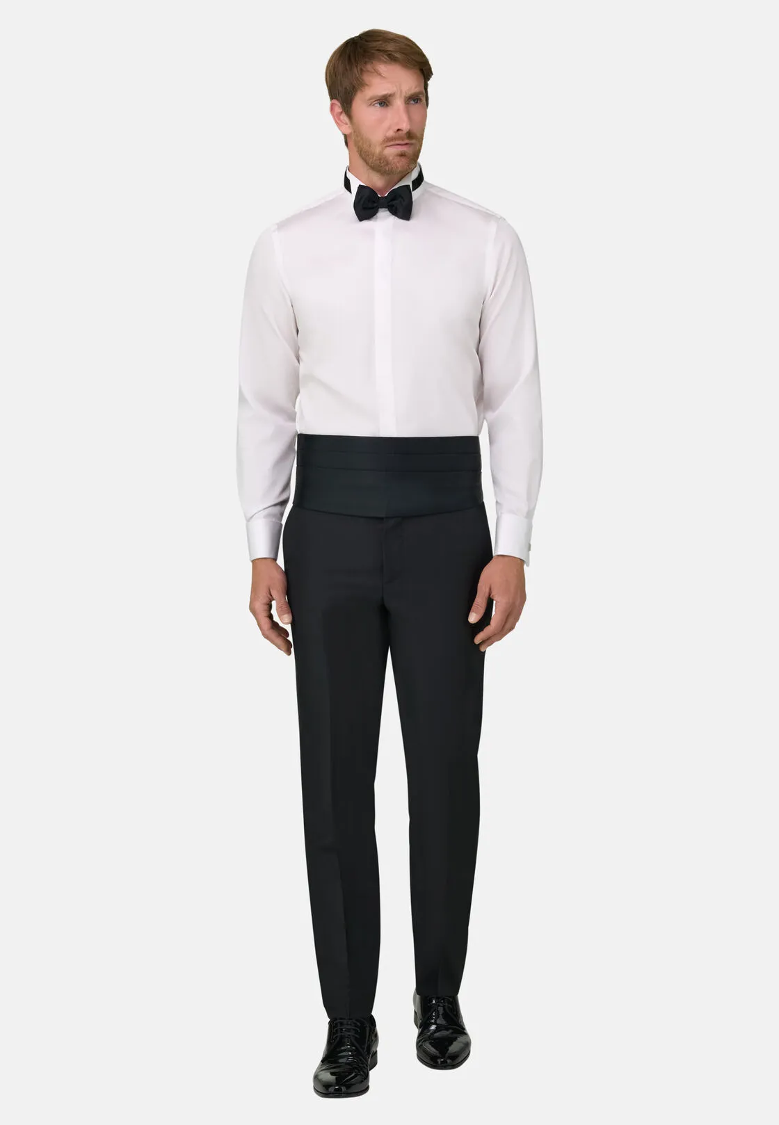 Boggi, Camicia In Raso Di Cotone Slim Fit, Donna, Bianco, Taglia: 41 - immagine 2
