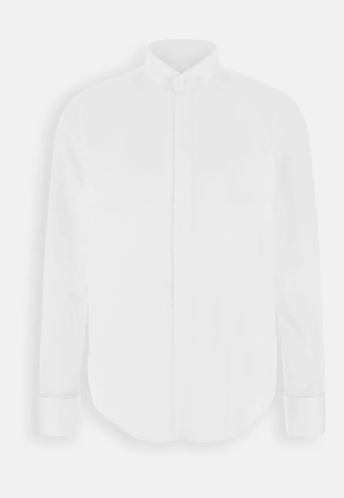 Boggi, Camicia In Raso Di Cotone Slim Fit, Donna, Bianco, Taglia: 41 - immagine 6