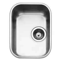 Lavello 1 vasca (32x42cm) ALBA Inox Spazzolato UM30 - immagine 1