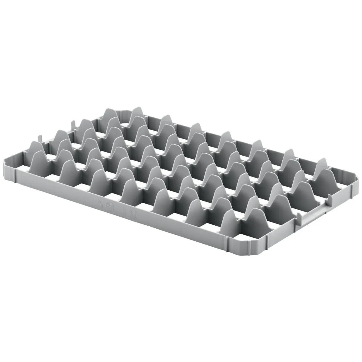 Ringoplast Rialzo Komfort Ø 6,7cm / superiore; 60x40x6.2 cm (LxPxH); grigio - immagine 1