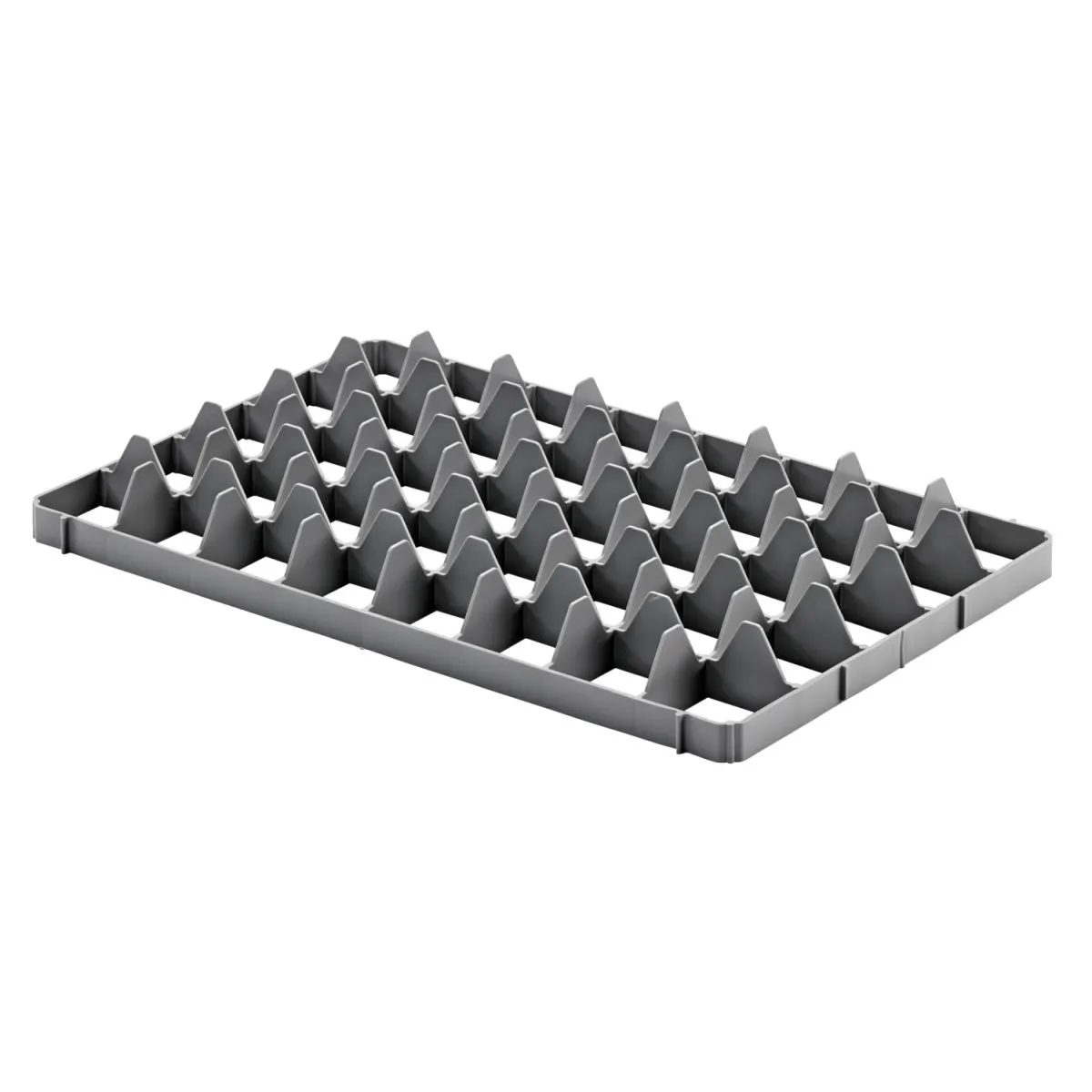 Ringoplast Rialzo Komfort Ø 6,7cm / inferiore; 60x40x6.2 cm (LxPxH); grigio - immagine 1