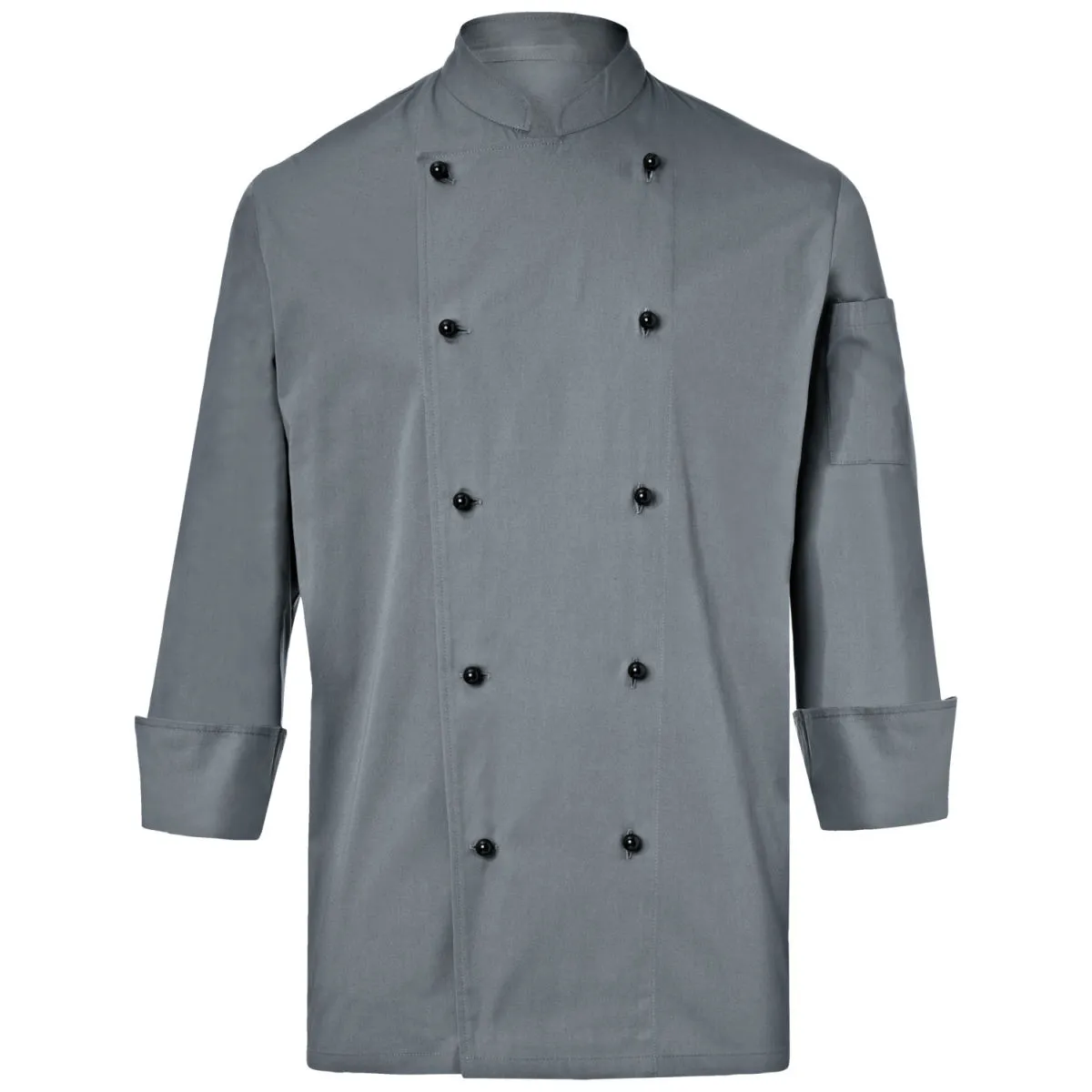 PULSIVA Giacca da cuoco Milan maniche lunghe; Taglia 58; grigio - immagine 1