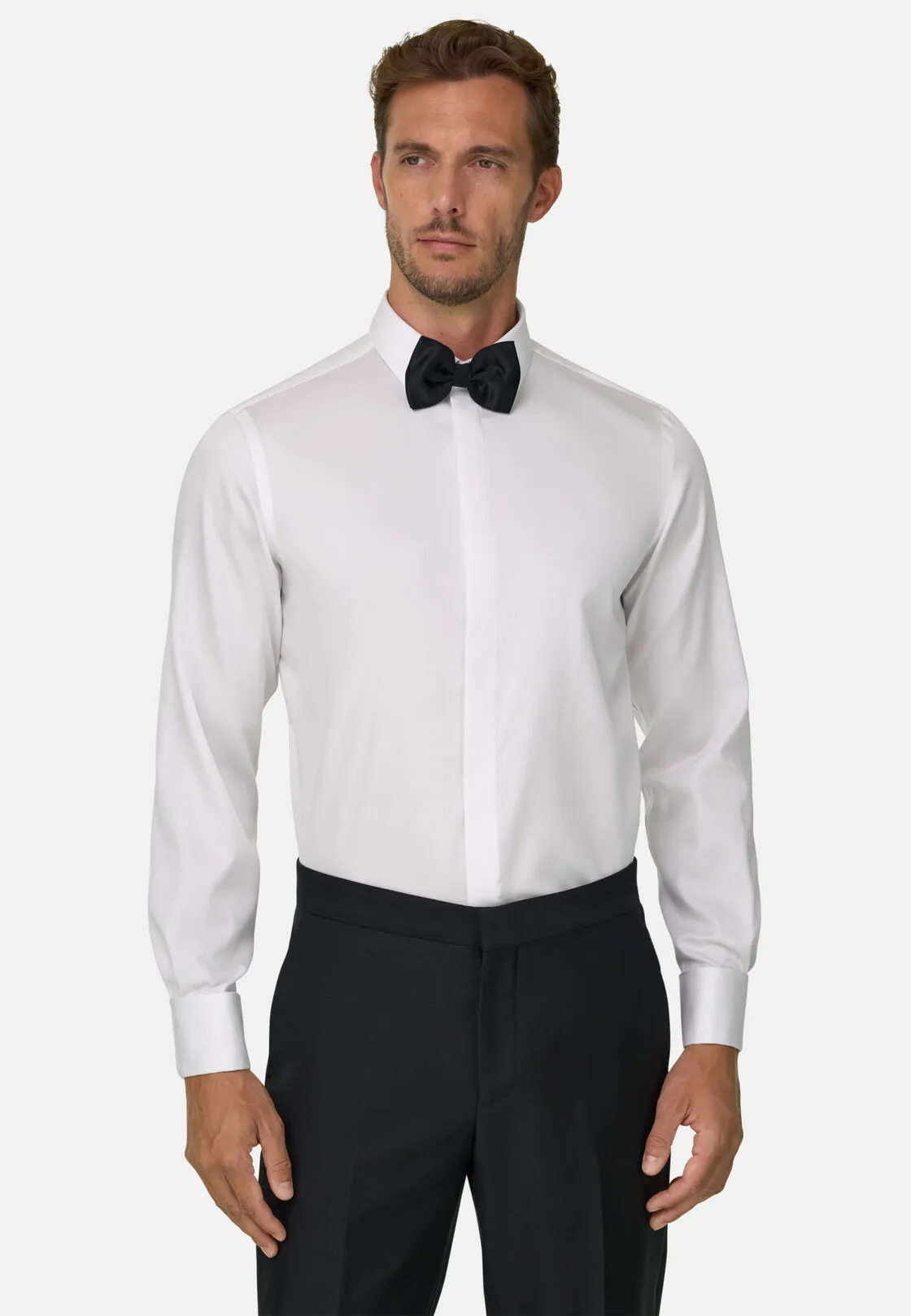 Boggi, Camicia In Cotone Slim Fit, Donna, Bianco, Taglia: 40 - immagine 1