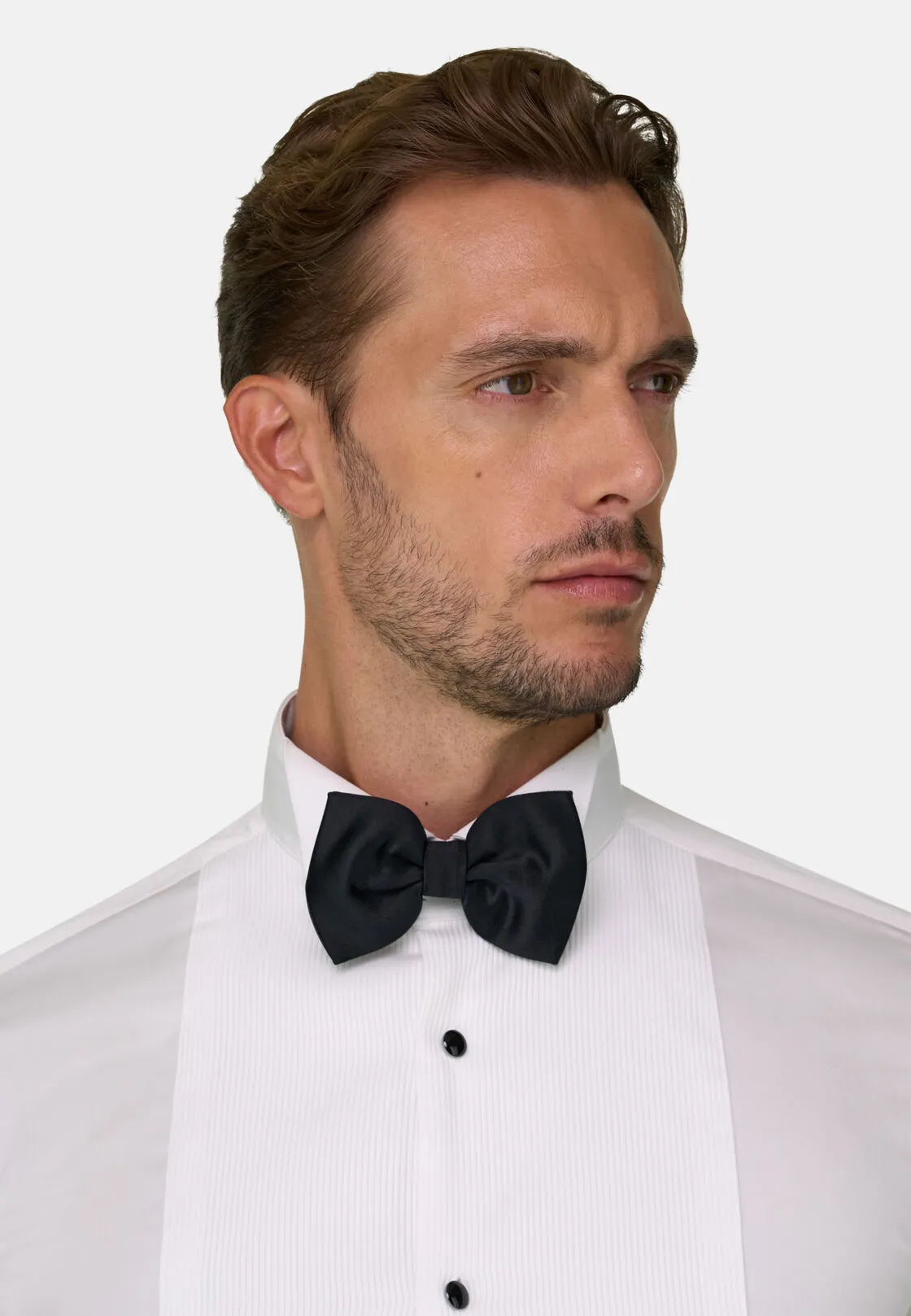 Boggi, Camicia In Raso Di Cotone Slim Fit, Donna, Bianco, Taglia: 38 - immagine 3