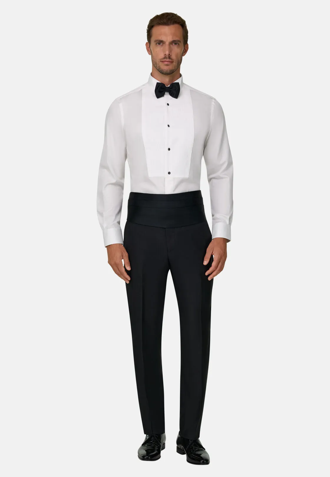 Boggi, Camicia In Raso Di Cotone Slim Fit, Donna, Bianco, Taglia: 42 - immagine 2