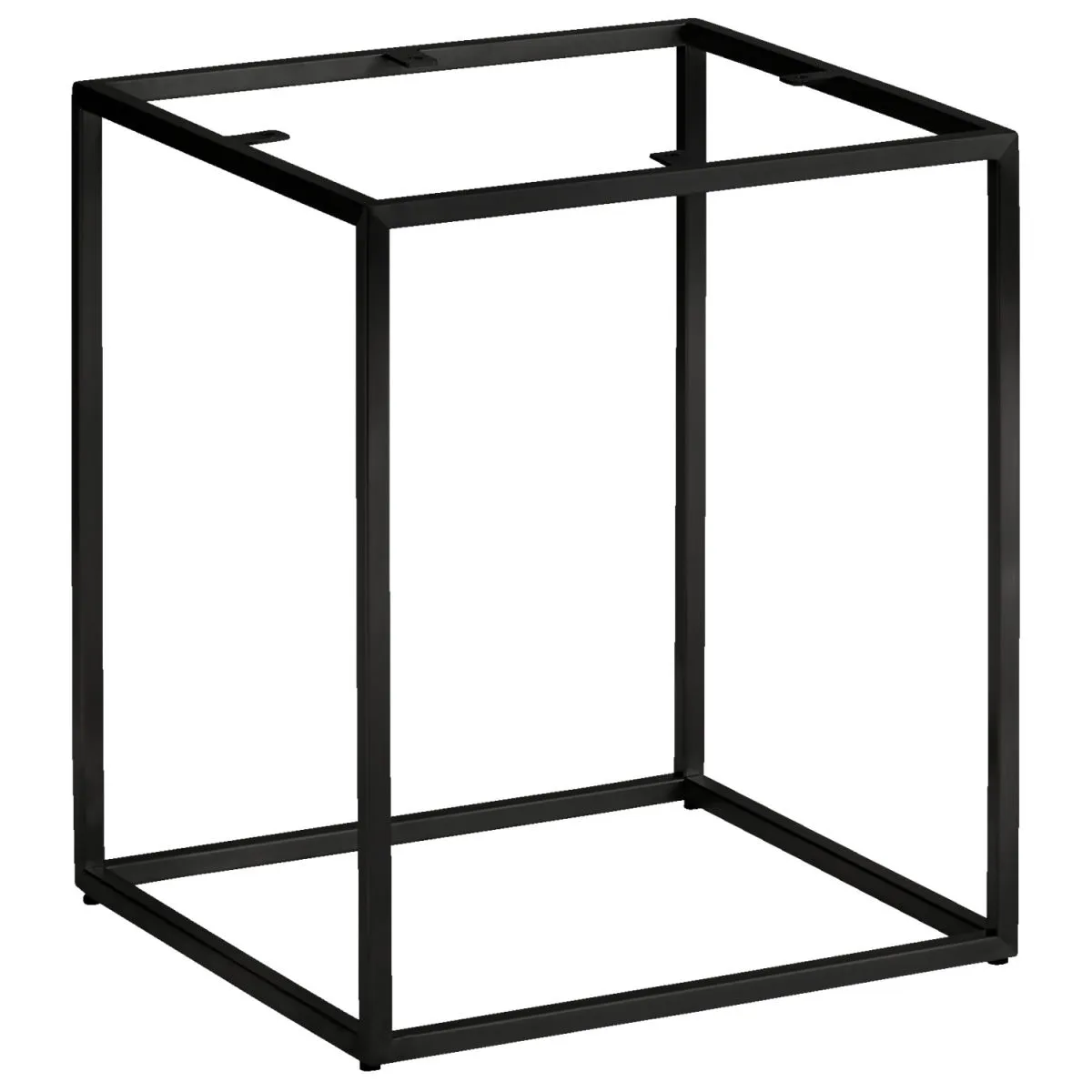 VEGA Base per tavolo basso Deven; 40x40x47 cm (LxPxH); nero - immagine 1