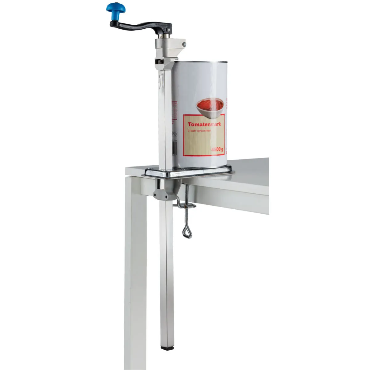 PULSIVA Apriscatole da banco Standard; 25x11 cm (LxL); argento/blu - immagine 1