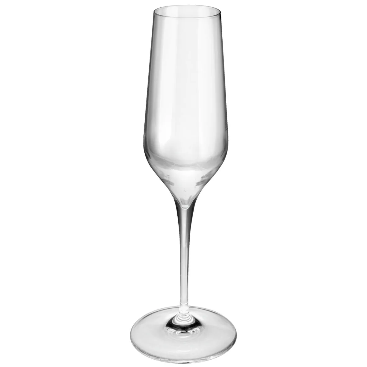 6x Bormioli Rocco Flûte Elektra con tacca; 230 ml, 4.7x23.5 cm (ØxH); trasparente; 0.1 l Segno di riempimento, 6 pz. / Pacco - immagine 1