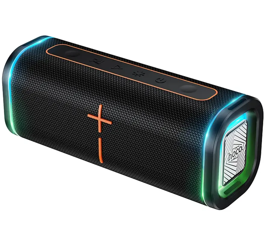 Altoparlante Portatile Bluetooth HOCO HC51, 30W, TWS, RGB, Nero - immagine 1