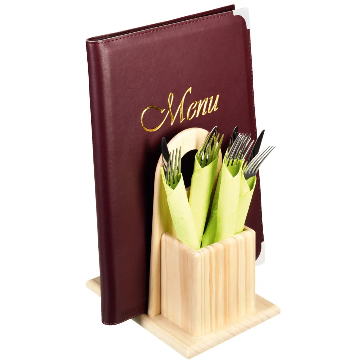 PULSIVA Portaposate Combo; 20x15x23 cm (LxLxH); naturale - immagine 1