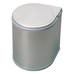LINEA 270 270 Pattumiera incasso Grigio metallo - immagine 1