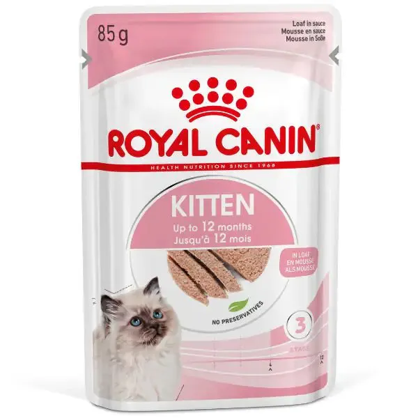 Royal Canin Kitten Patè 85 gr - confezione da 12 pezzi - Cibo umido per gatti - immagine 1