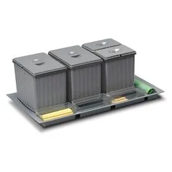 SISTEMA 900 902 Pattumiera incasso Grigio - immagine 1