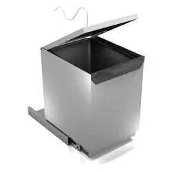 Pattumiera incasso Grigio - immagine 1