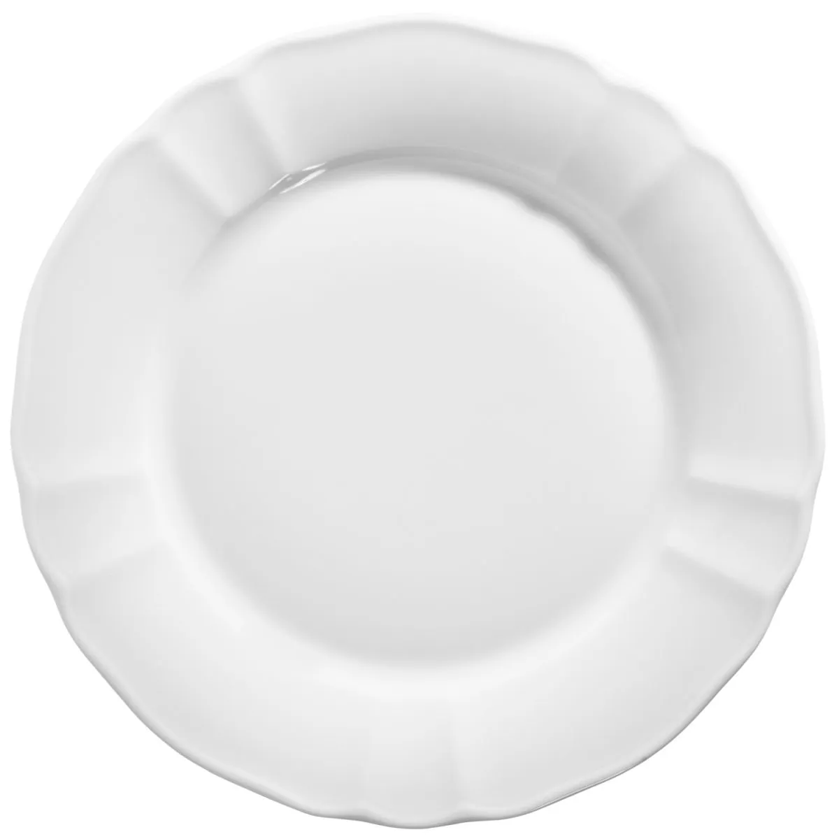 6x VEGA Piatto Amely piano; 22 cm (Ø); bianco; rotonda; 6 pz. / Pacco - immagine 1