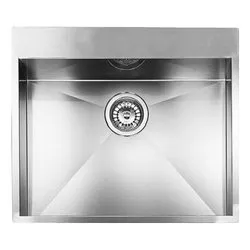 Lavello 1 vasca (57x50cm) FILOQUADRA Inox Satinato 012938XCSSP - immagine 1