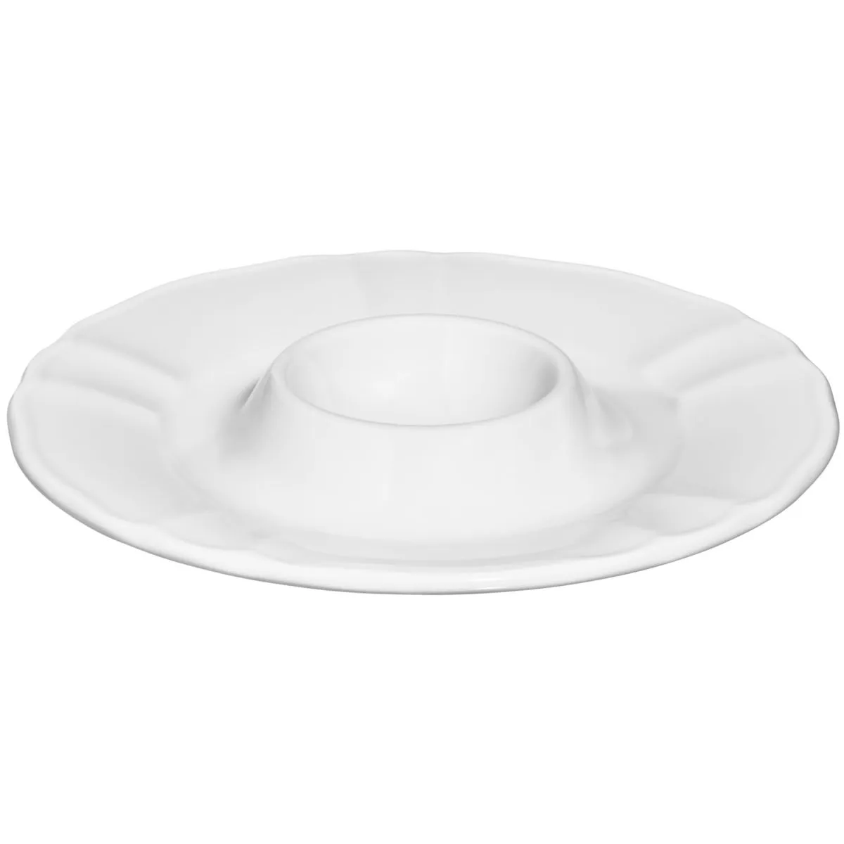 6x VEGA Portauovo Amely; 13 cm (Ø); bianco; rotonda; 6 pz. / Pacco - immagine 1