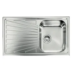 Lavello 1 vasca (86x50cm) COMETA Inox Satinato 011443DCSSX - immagine 1