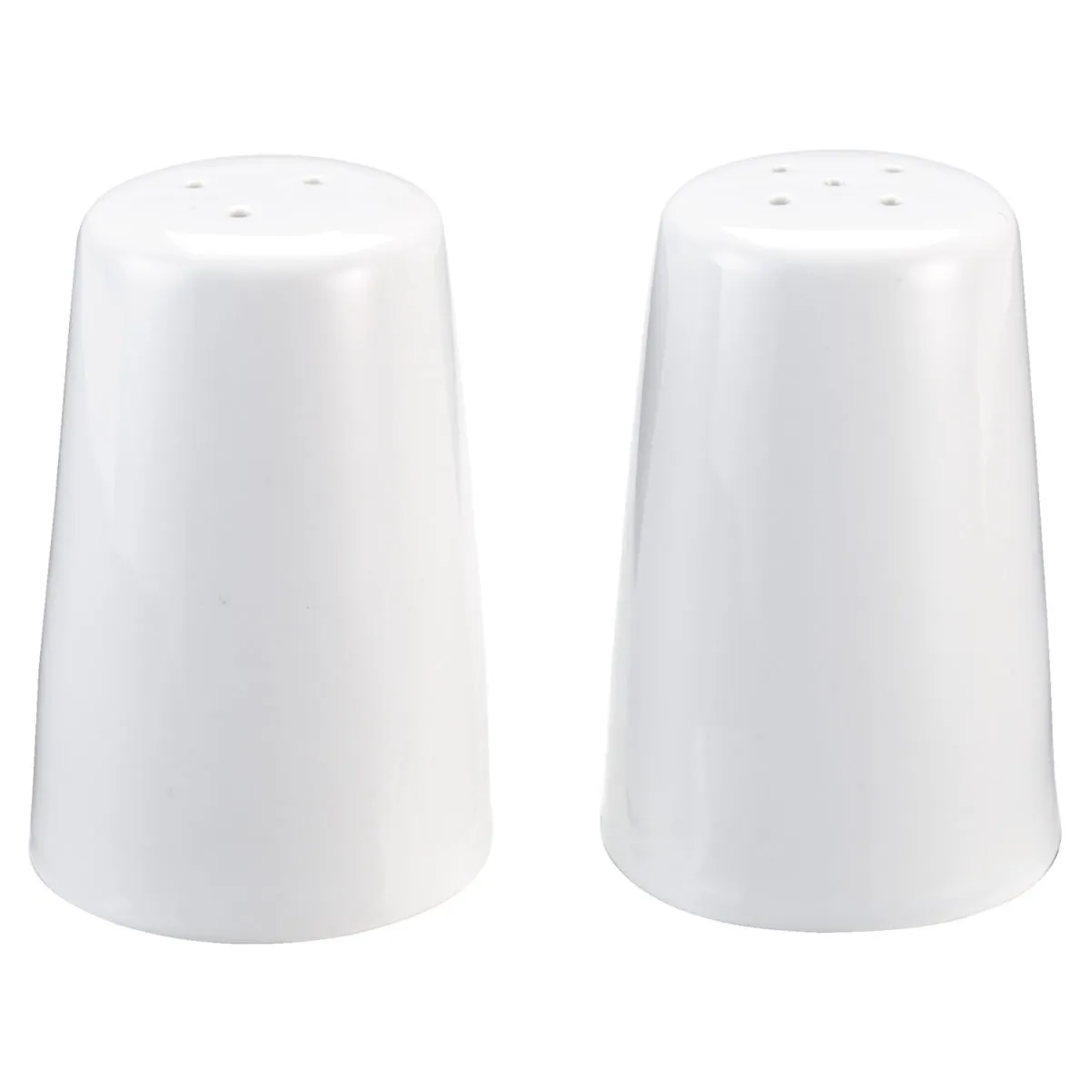 6x PULSIVA Set saliera e pepiera Lauda; 5x7.5x5 cm (LxHxP); bianco; 6 set / Pacco - immagine 1