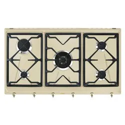 Piano cottura gas 5 zone COLONIALE SRV896POGH Panna (90cm) - immagine 1