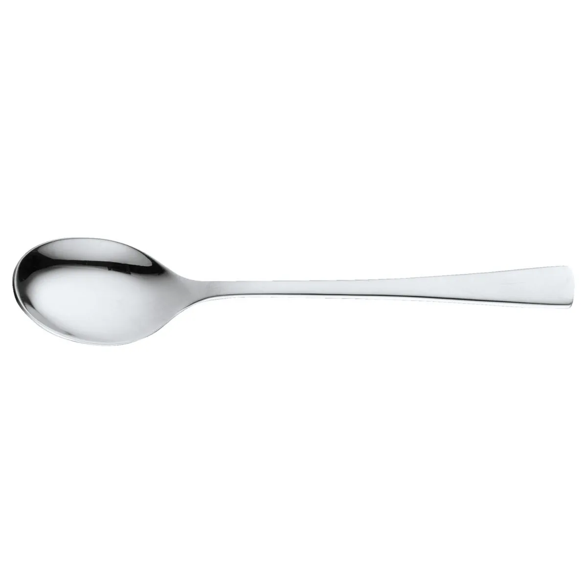 12x PULSIVA Cucchiaino tè Hamburg; 14 cm (L); argento, manico argento; 12 pz. / Pacco - immagine 1