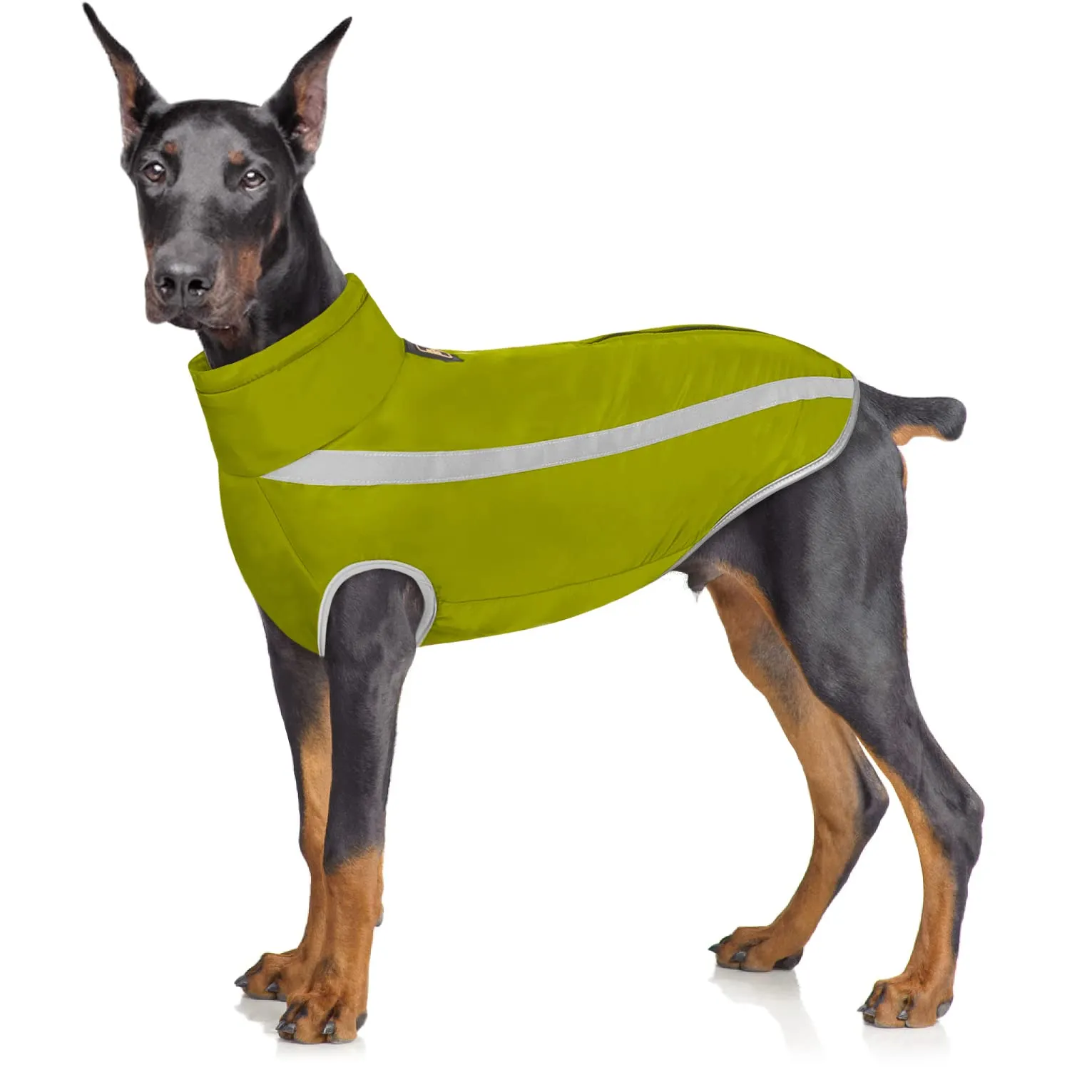 Idepet Giacca Invernale per Cani Impermeabile e Antivento, Calda e Confortevole, Completo per Cani di Taglia Piccola e Media con Foro per Imbracatura XL-6XL - immagine 5