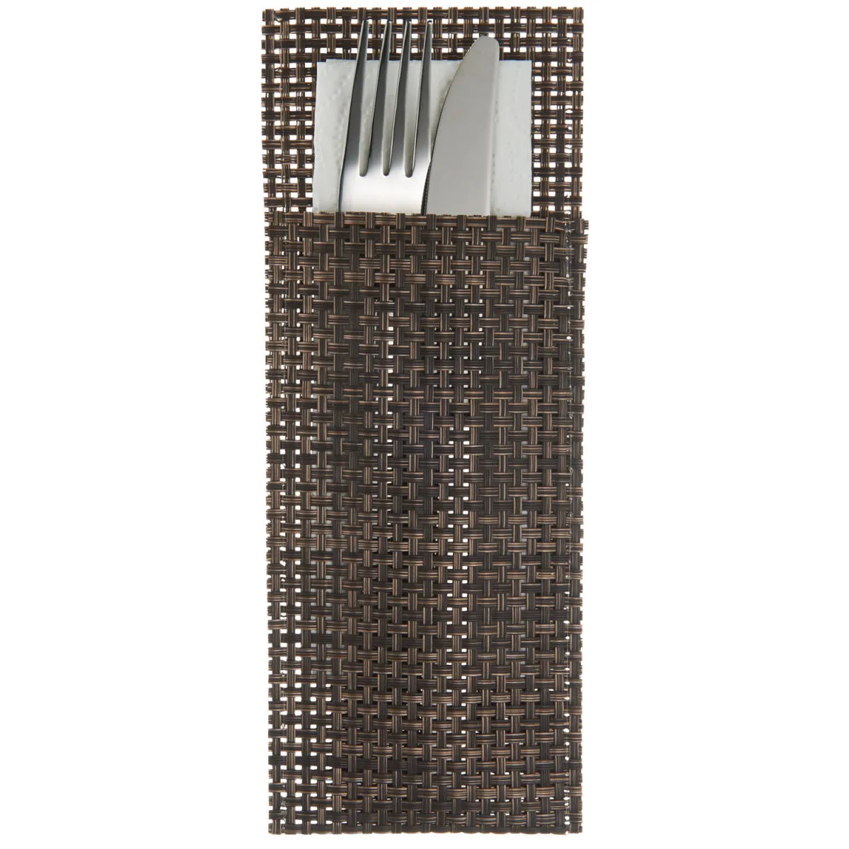 6x PULSIVA Portaposate Samoa; 24x10 cm (LxL); bronzo; 6 pz. / Pacco - immagine 1