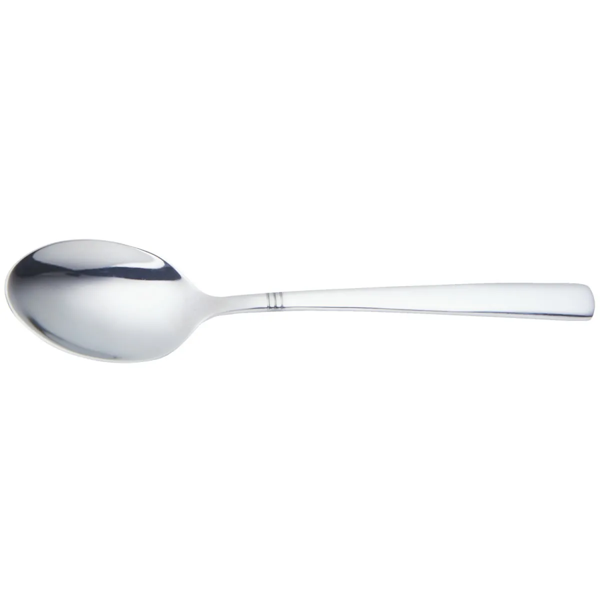 12x PULSIVA Cucchiaino tè Berlino; 13.2 cm (L); argento, manico argento; 12 pz. / Pacco - immagine 1