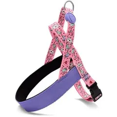 Pettorina norvegese regolabile per cani in raso Intense Sweet Tweet Morso Taglia S 41-56 cm - immagine 1