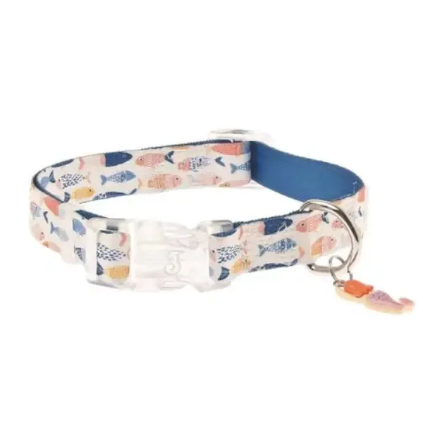 Collare regolabile per cani Pinna Summer Ferribiella M: 35-56 cm - immagine 1