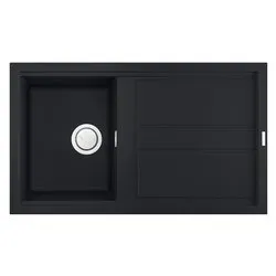 Lavello 1 vasca (86x51cm) BEST 400 Antracite Opaco LGB40059 - immagine 1
