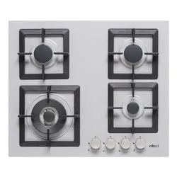 Piano cottura gas 4 zone PLANO M79 Silver (60cm) - immagine 1
