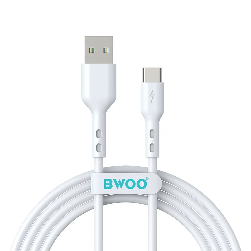 Cavo Dati e Ricarica USB-A - USB-C BWOO BO-X172C-2M, 15W, 2m, Bianco - immagine 1