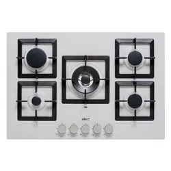Piano cottura gas 5 zone PLANO M79 Silver (75cm) - immagine 1