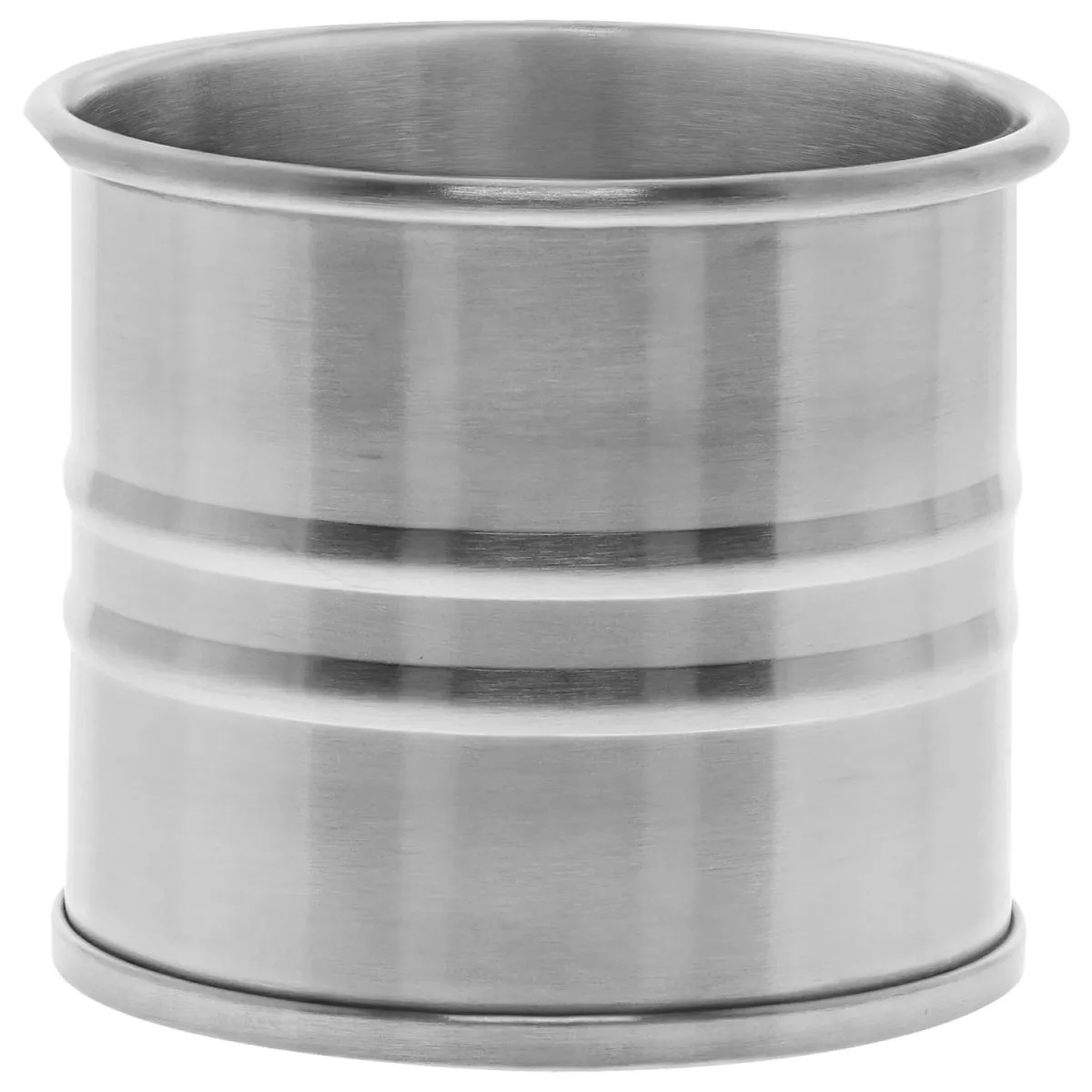 6x VEGA Lattina Botelio; 240 ml, 7.1x6.2 cm (ØxH); argento; rotonda; 6 pz. / Pacco - immagine 1