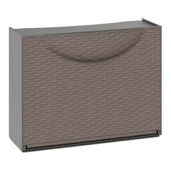 HARMONY 3 Paia Scarpiera Rattan tortora - immagine 1