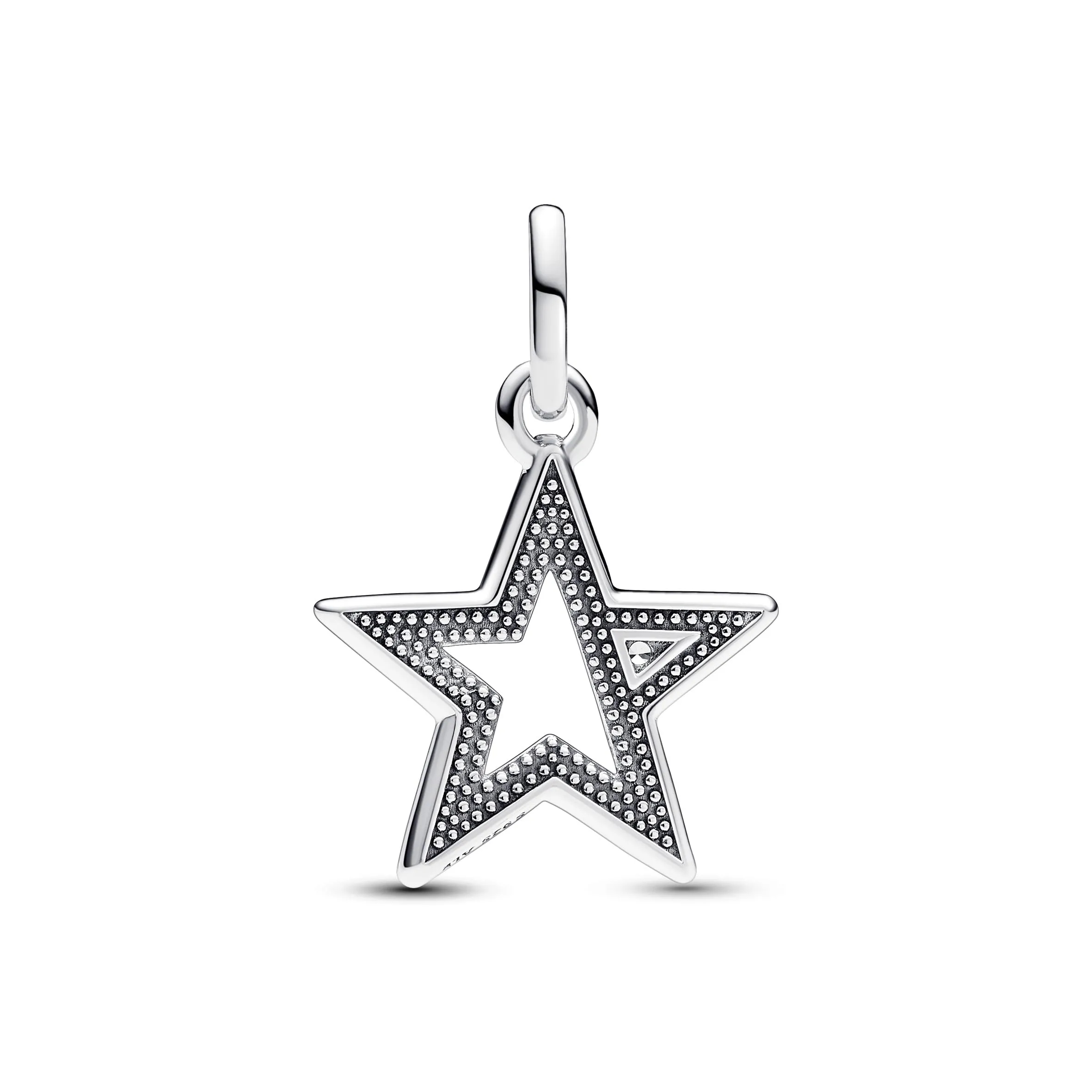 PANDORA ME Medaglione a forma di stella in argento Sterling con zirconia cubica trasparente - immagine 2
