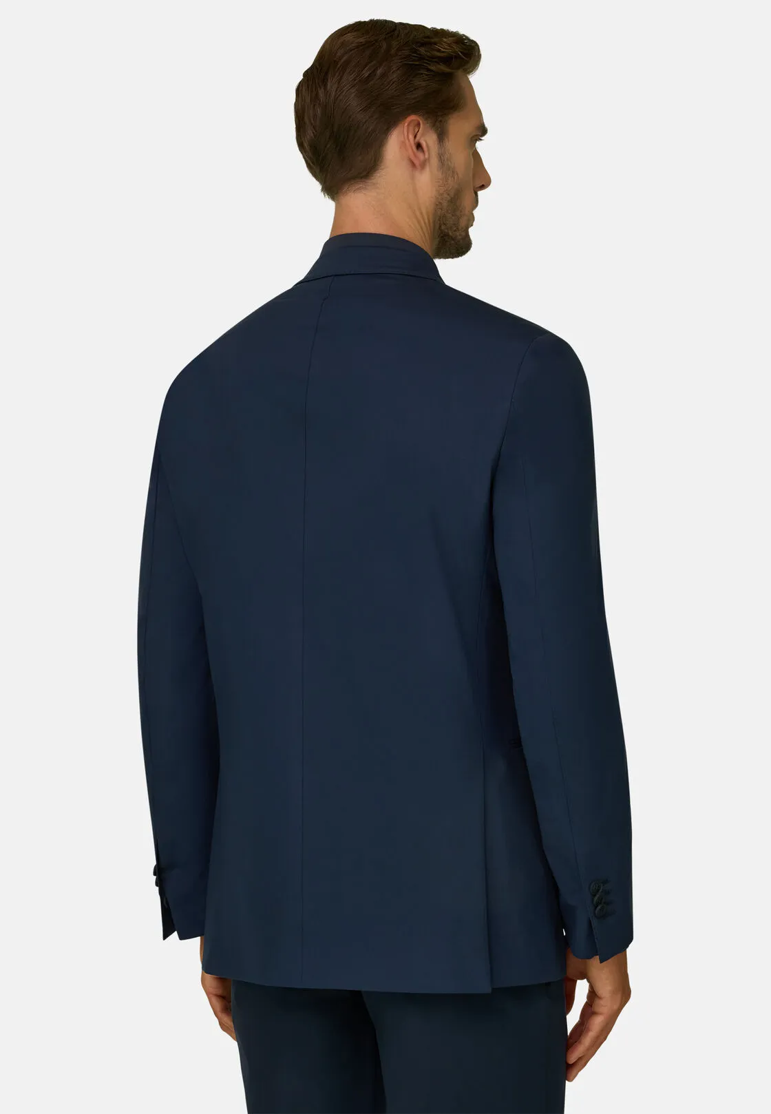 Boggi, Giacca In Nylon Elasticizzato B Tech, Donna, Navy, Taglia: 50 - immagine 4
