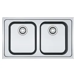 Lavello 2 vasche (86x50cm) Srx 620 SMART Inox Spazzolato 101 0356 666 - immagine 1