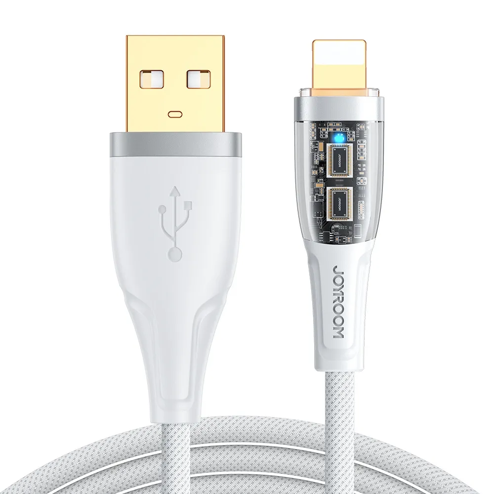 Cavo Dati e Ricarica USB-A - Lightning Joyroom S-UL012A3, 18W, 1,2m, Bianco - immagine 1