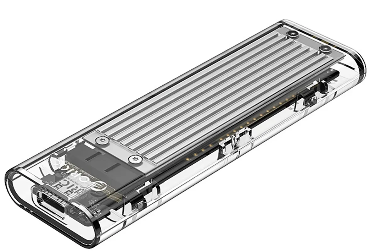 Rack Orico TCM2-C3 per SSD M.2 NVMe, Grigio - immagine 1