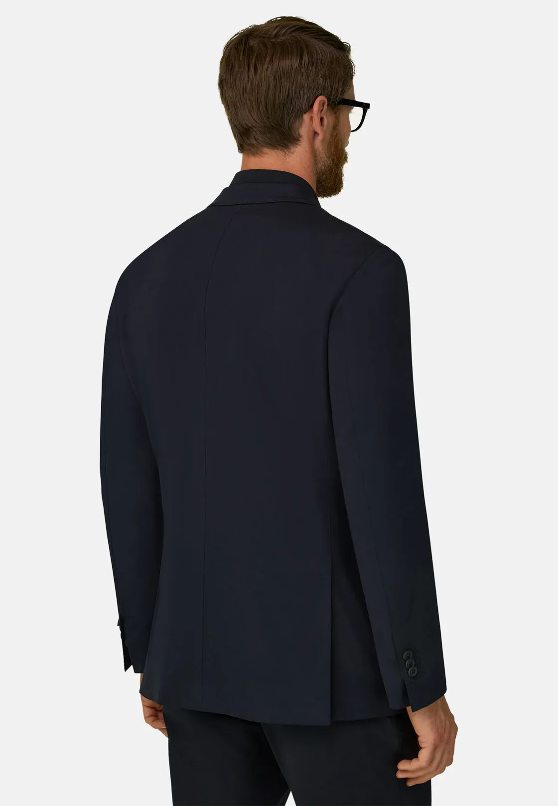 Boggi, Giacca In Nylon Elasticizzato B Tech, Donna, Nero, Taglia: 58 - immagine 4