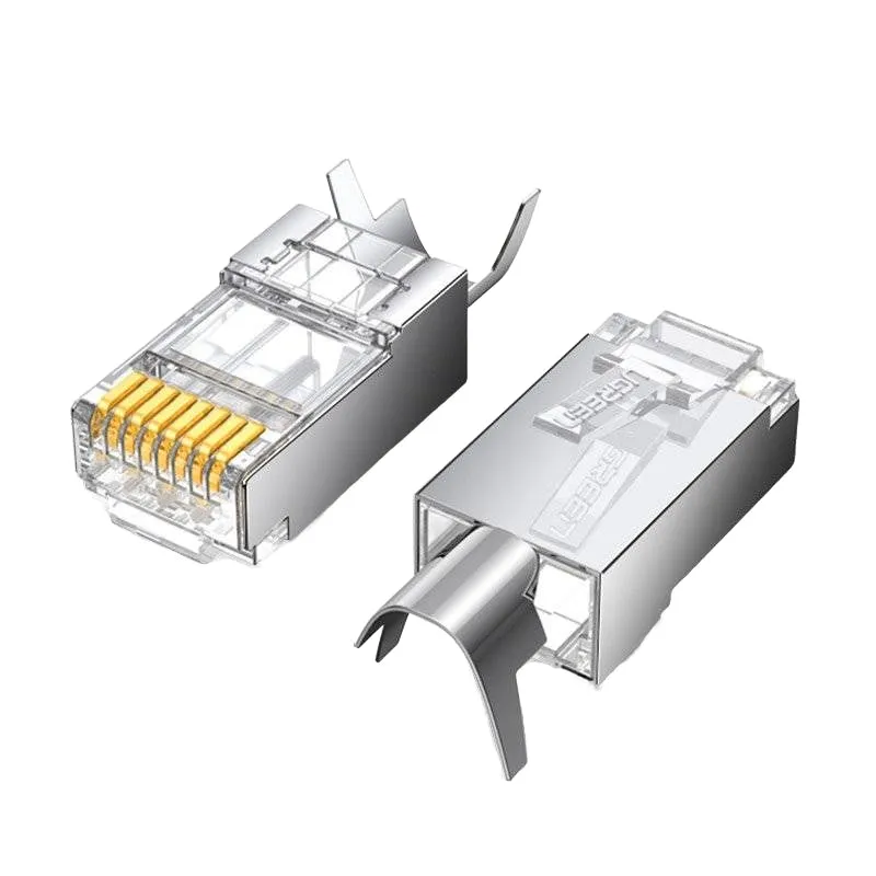 Connettore Rete UGREEN NW123, RJ45, Cat6A/7, Set 10 pezzi - immagine 1