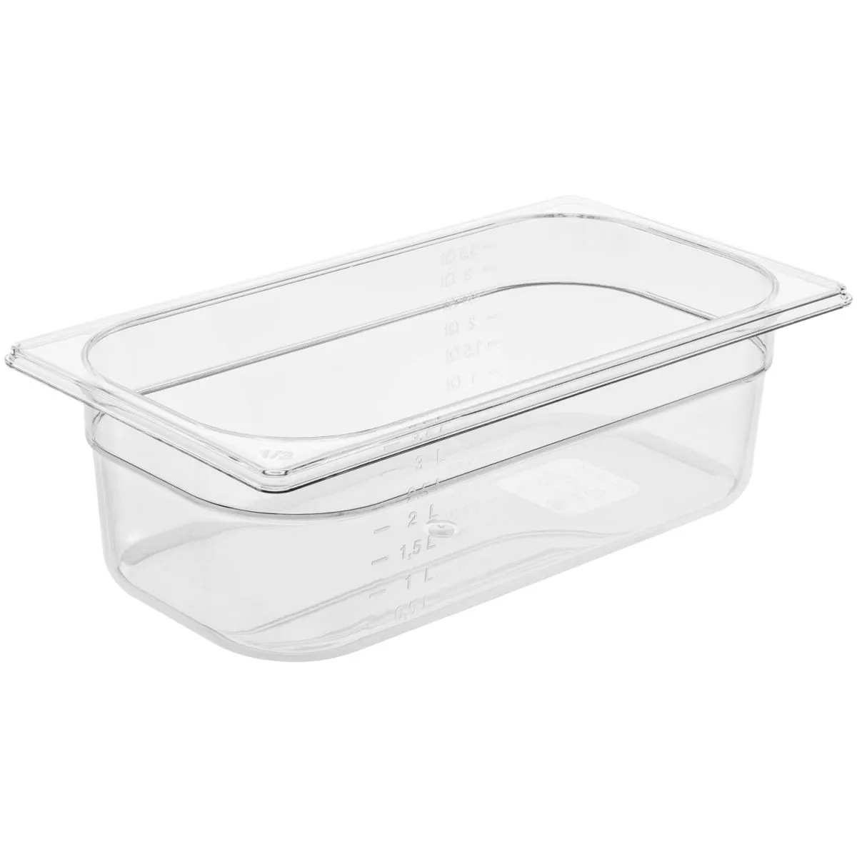 VEGA Contenitore gastronorm 1/3 Trigno; GN 1/3, 3.8 l, 32.5x17.5x10 cm (LxLxP); trasparente - immagine 1