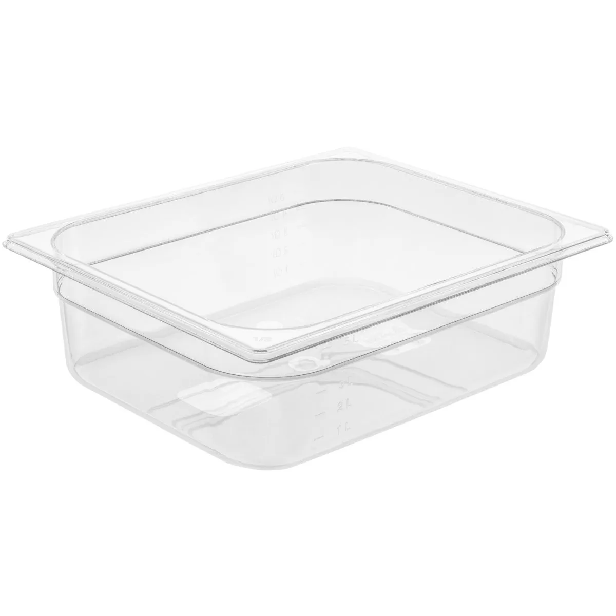 VEGA Contenitore gastronorm 1/2 Trigno; GN 1/2, 6.1 l, 32.5x26.5x10 cm (LxLxP); trasparente - immagine 1