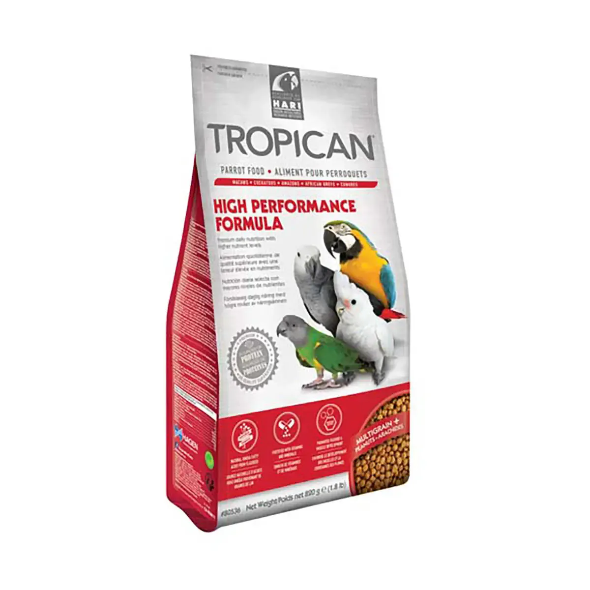 Hagen Hari Tropican High Performance Formula Granuli 820 gr (scadenza 03/04/2026) - Mangime per uccelli - immagine 1